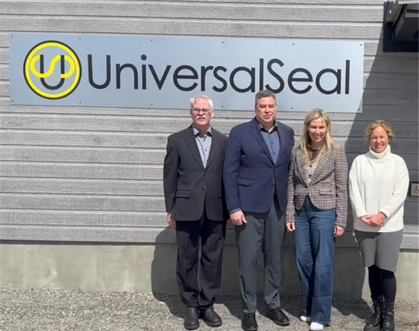 A Visit from MP Shelby Kramp-Neuman to Universal Seal