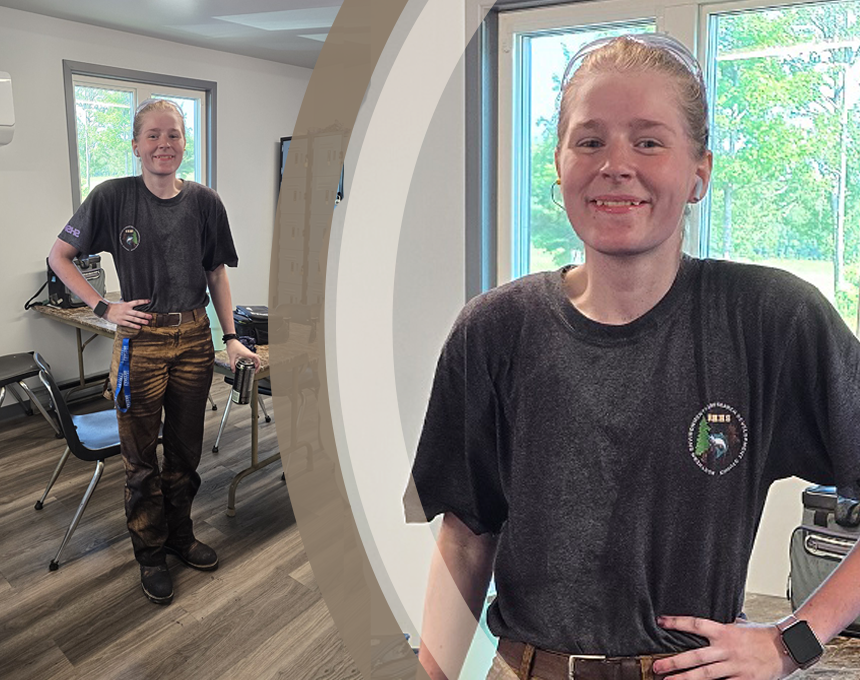 Student of the week: Dirt, Determination & Drive: Meet Trinity
